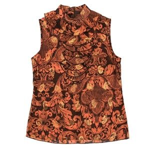 Anna Sui for Target Metallic Ruffle Top